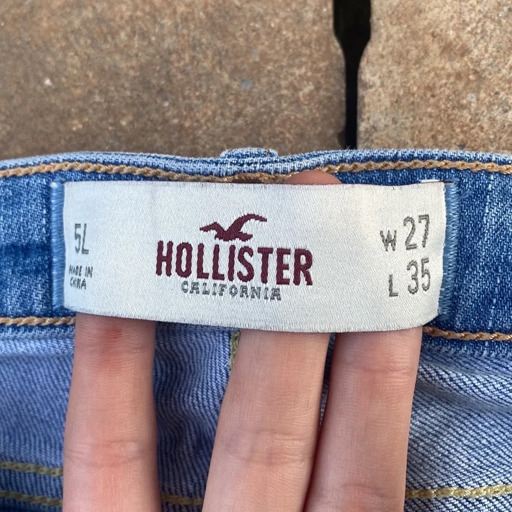 Hollister boot cut blue jeans - Picture 2 of 4